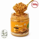 کره بادام زمینی ساده با روکش گرانولا(300گرم)