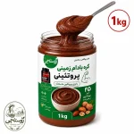 کره بادام زمینی پروتئینی ماسل تک | ۱000 گرم
